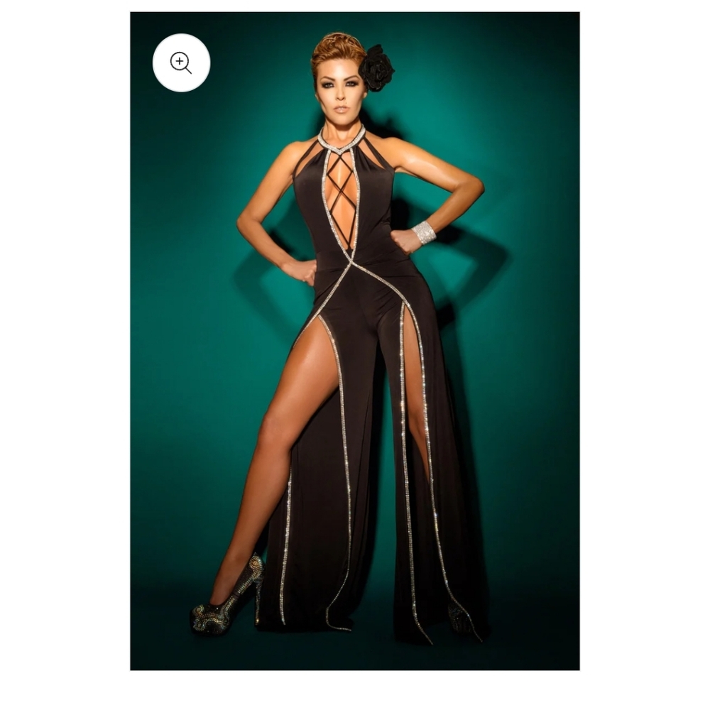 Adrian Double Split Pant Suit